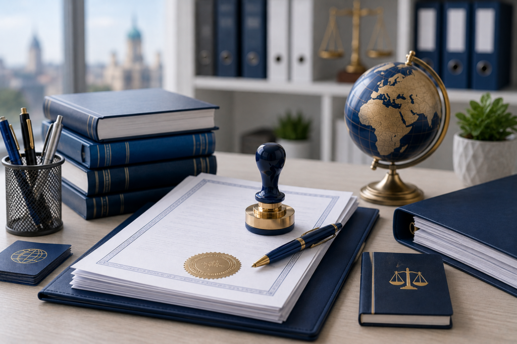 Translation of Documents with Notarial Certification