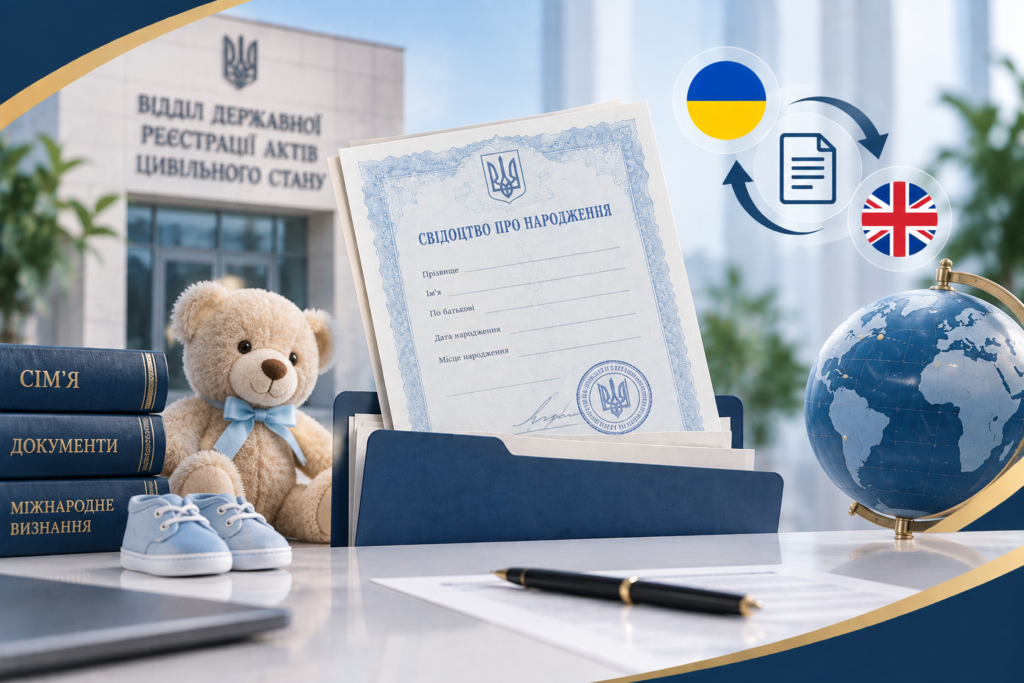 Витребування свідоцтва про народження