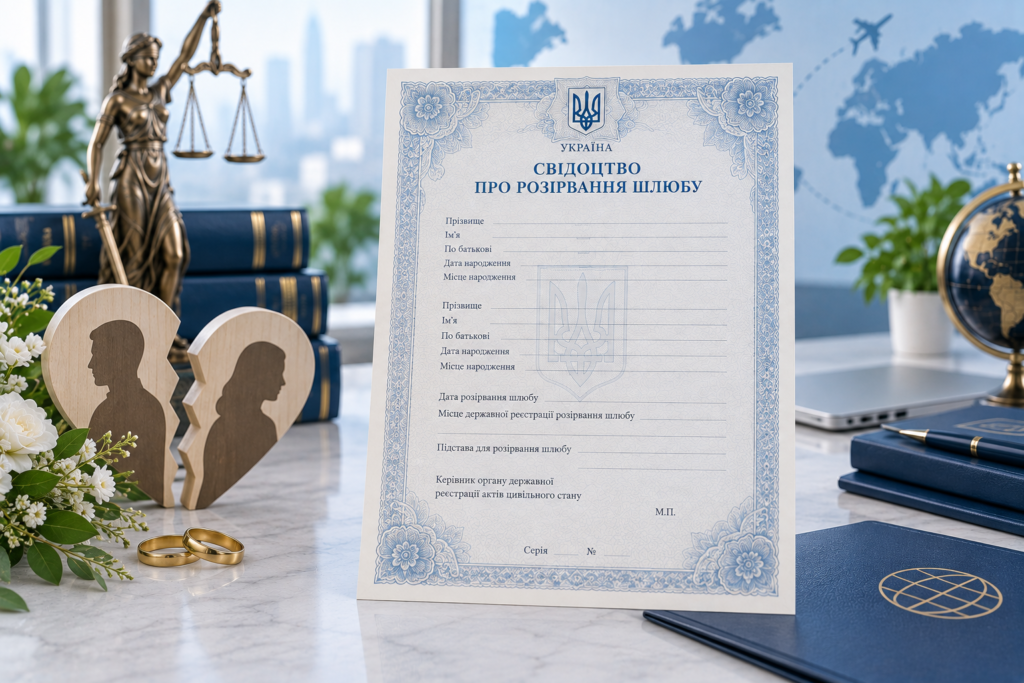 Obtaining a Divorce Certificate